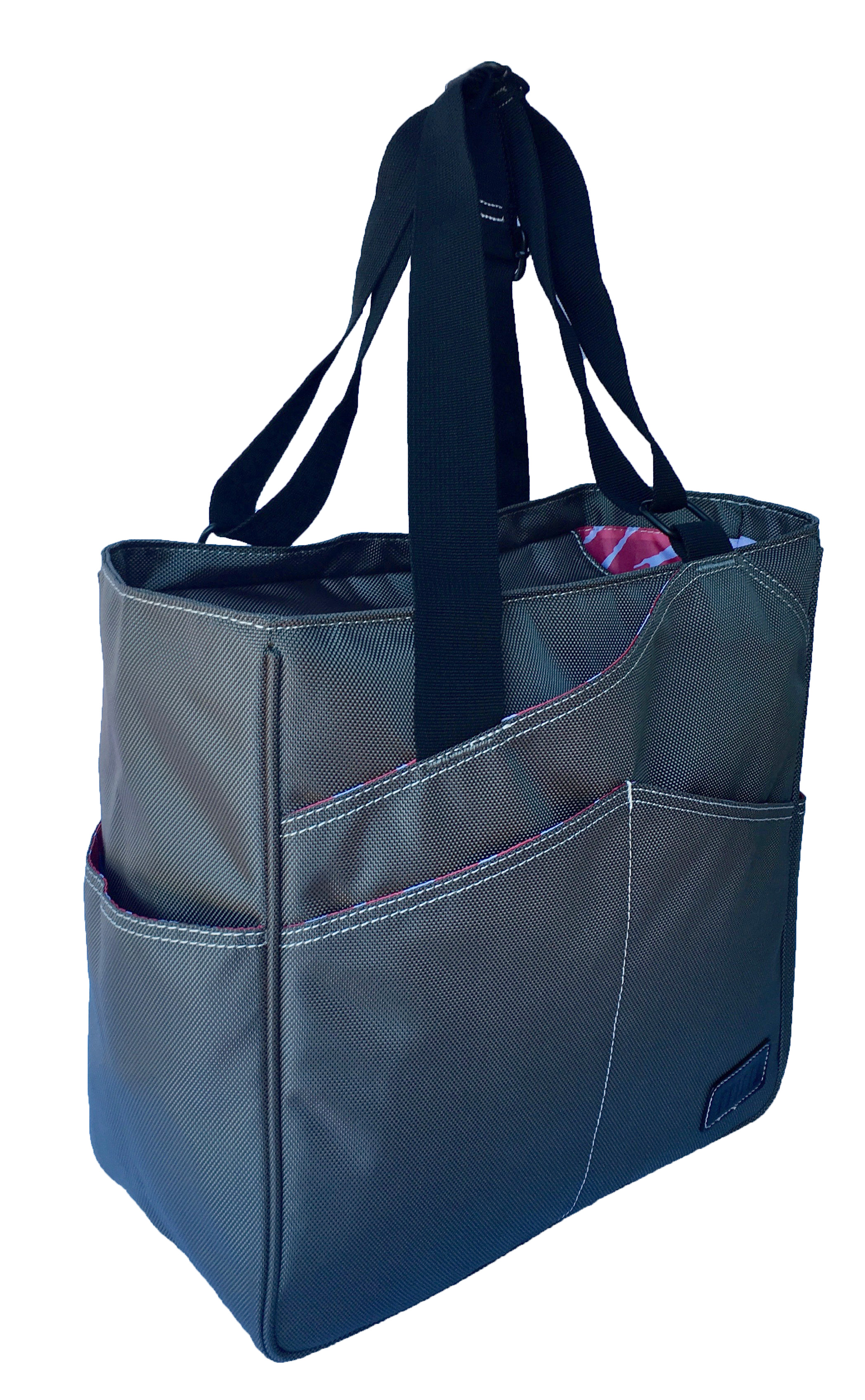 Maggie Mather Pickleball Tote Bag (Pewter) Do It Tennis