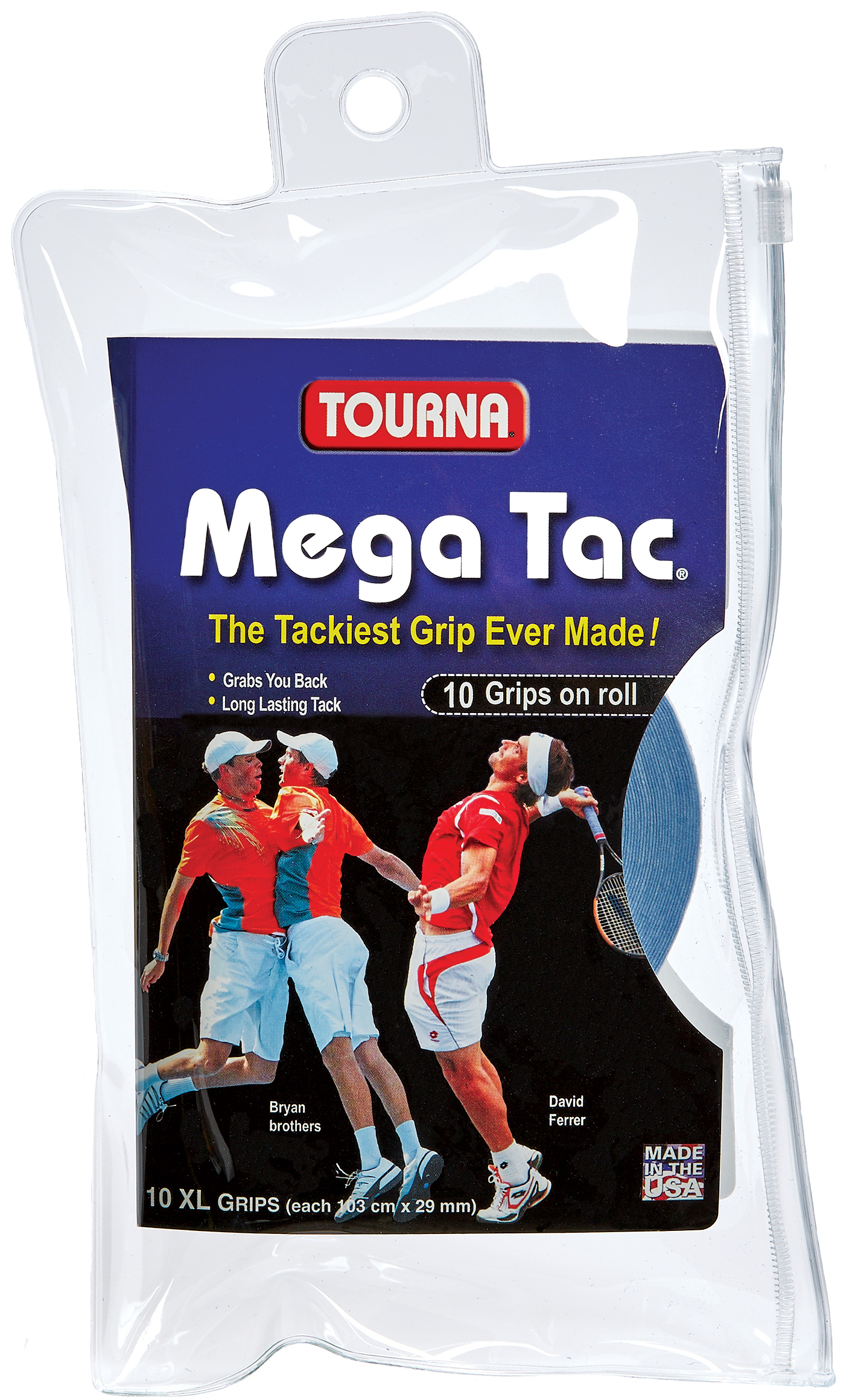 Tourna Mega Tac Overgrip 10 Pack