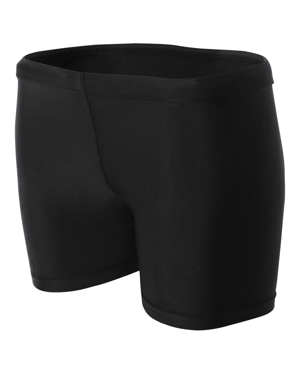 A4 Women&amp;apos;s 4 Inch Compression Short (Black)