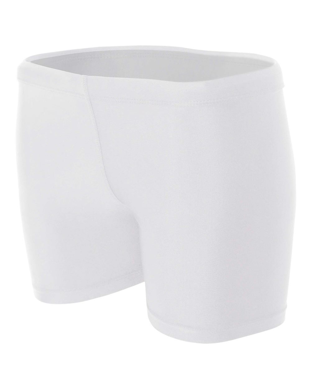 A4 Women&amp;apos;s 4 Inch Compression Short (White)