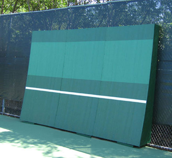 REAListic Dual-Curved Tennis Backboard 8&amp;apos;H x 12&amp;apos;W
