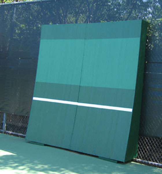 REAListic Dual-Curved Tennis Backboard 8&amp;apos;H x 8&amp;apos;W