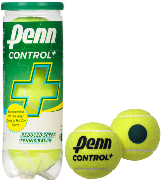 Penn Control+ Green Training Tennis Balls (Can)
