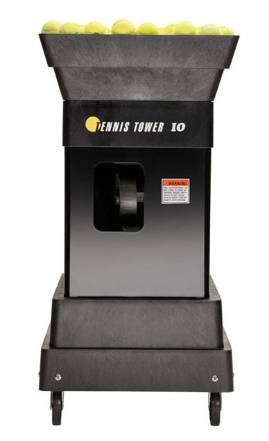 Sports Tutor Tennis Tower IO Ball Machine w/ Remote Option