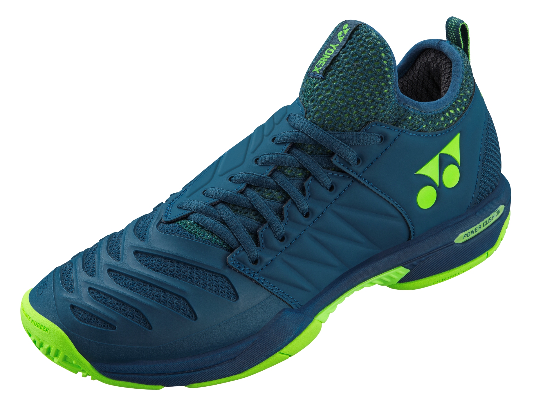 Yonex Men&amp;apos;s Power Cushion Fusion Rev 3 Tennis Shoes (Navy)