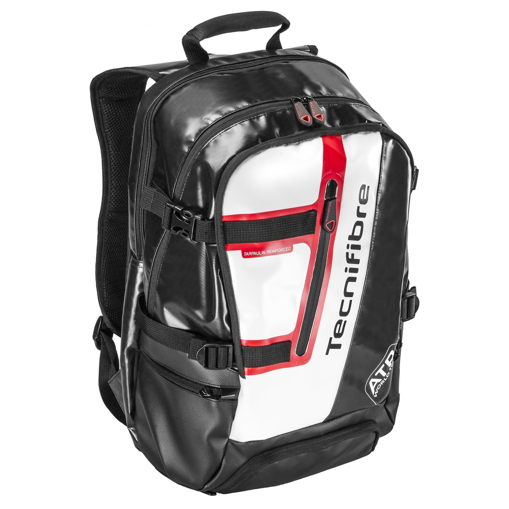 Tecnifibre Pro Endurance Tennis Backpack (Black/White/Red)