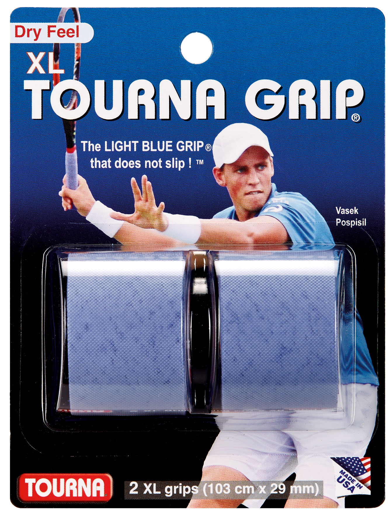 Tourna Grip XL Overgrip (2 Pack)