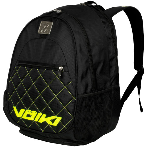Volkl Tour Tennis Backpack (Black/Neon Yellow)