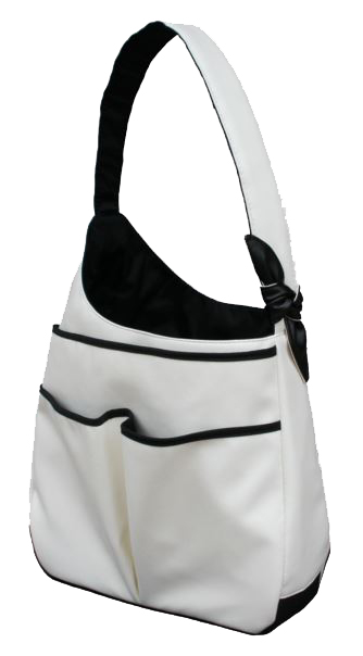 40 Love Courture White Faux Sophi Hobo