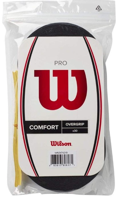 Wilson Pro Overgrip 30 Pack (Black)