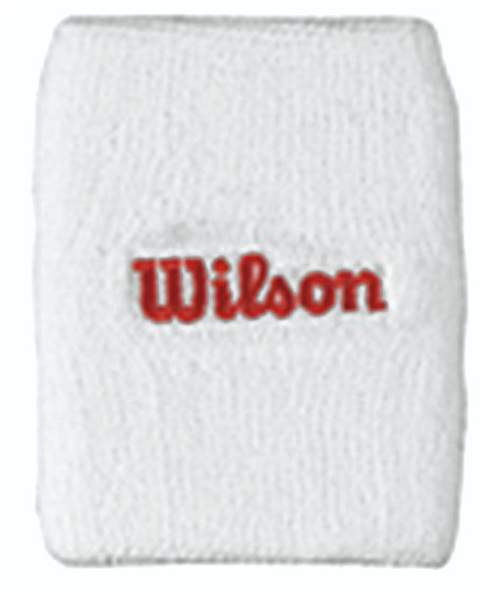 Wilson Double Wristbands (White)