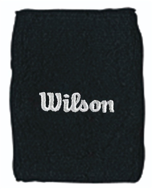 Wilson Double Wristbands (Black)