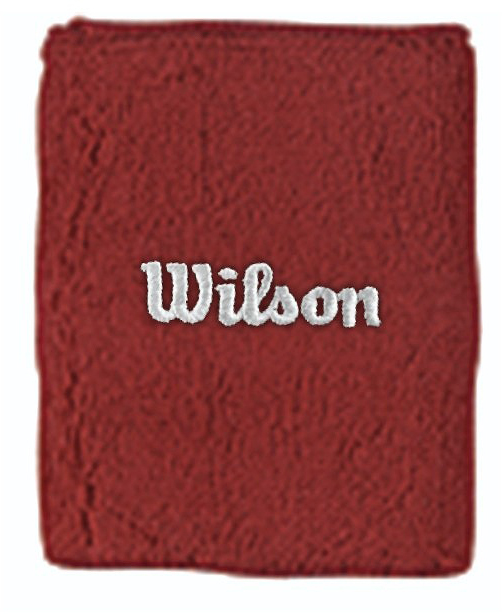 Wilson Double Wristbands (Red)