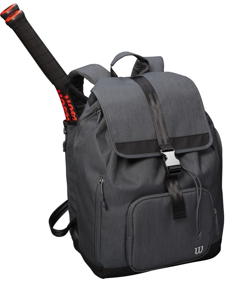 Wilson Womens Fold Over Tennis Backpack (Grey)