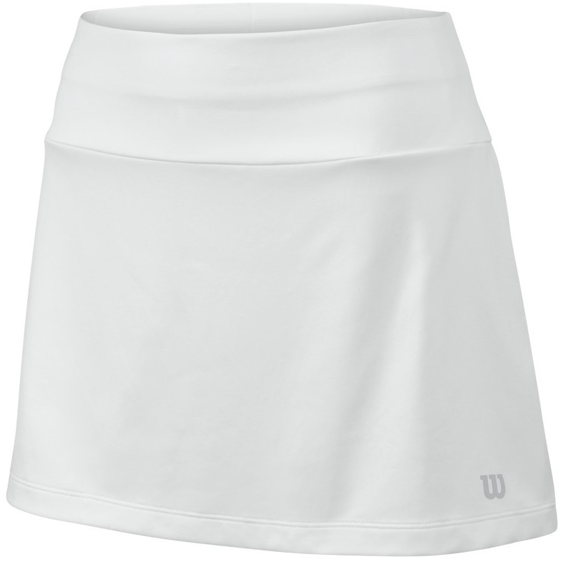 Wilson Core 11" Girl's Tennis Skirt (White)