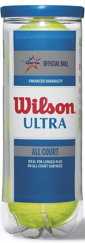 Wilson Ultra All-Court Tennis Ball Can (3 Balls)