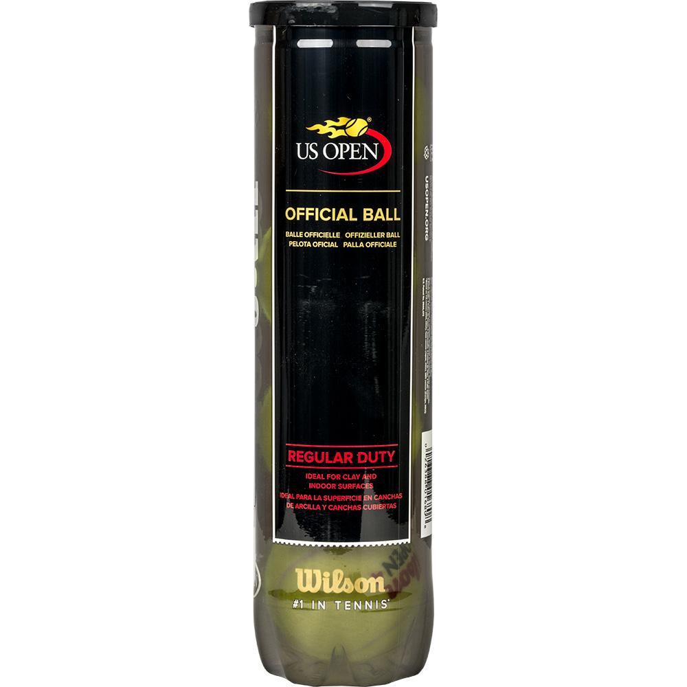 Wilson US Open Regular Duty Tennis Ball Can (4 Balls)