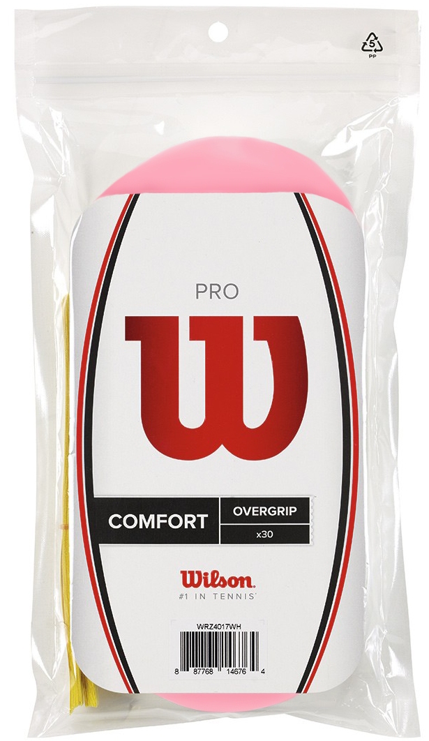Wilson Pro Overgrip 30 Pack (Pink)