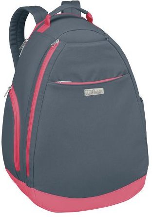 Wilson Women's Grey/Pink Tennis Backpack